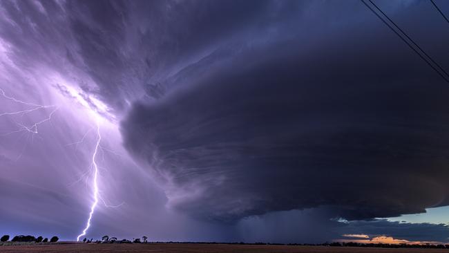 Storm Cell in Horsham Picture: Lynton Brown Landscape