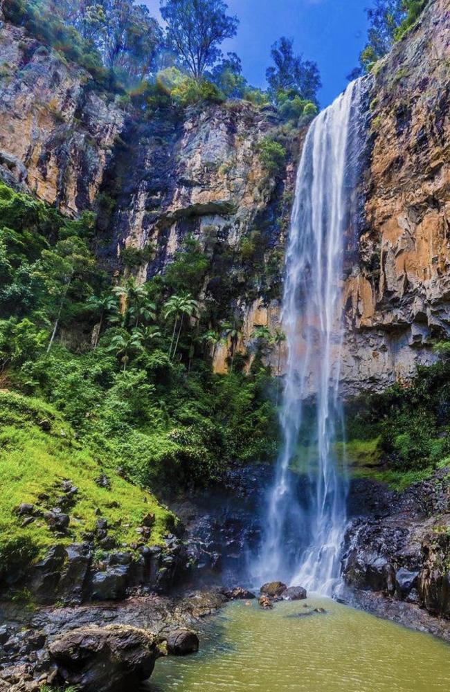 Waterfall at Purling Brook Falls. Picture: @annemarie.dupreezphotography