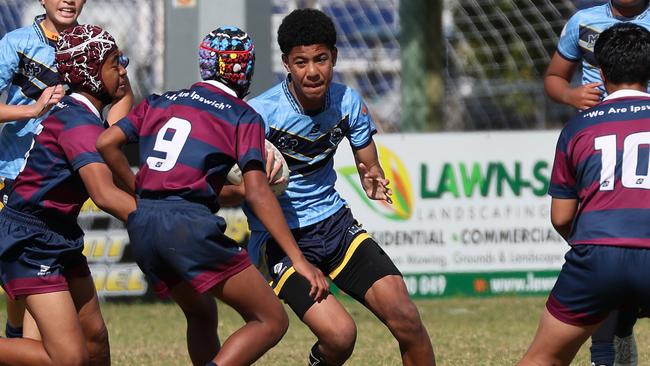 School rugby league finals, Mabel Park vs. Ipswich, Acacia Ridge. Picture: Liam Kidston