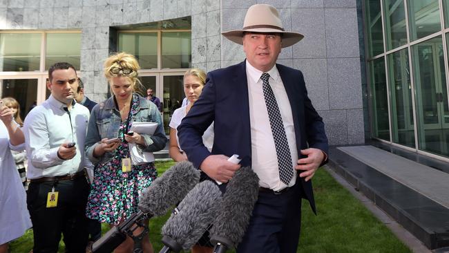 Joyce’s office said that he was not required to make any declaration on the land in question. Picture: Gary Ramage