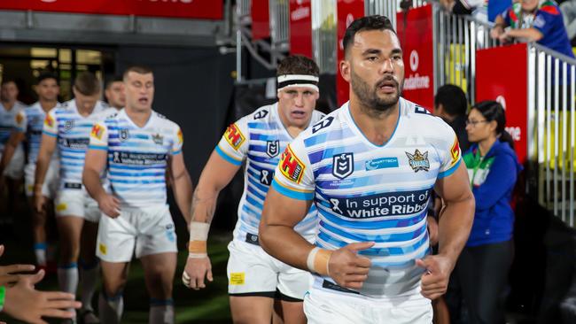 Ryan James (right) faces an extended stint on the sidelines. Picture: AAP Image