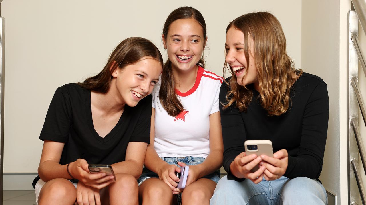 World-first social media reforms introduced in Australia aim to protect young teenagers and kids from social harm. Picture: Tim Hunter