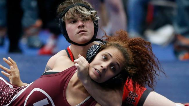 Beggs’ family has repeatedly said he wants to wrestle boys. Picture: Jae S. Lee/The Dallas Morning News via AP.