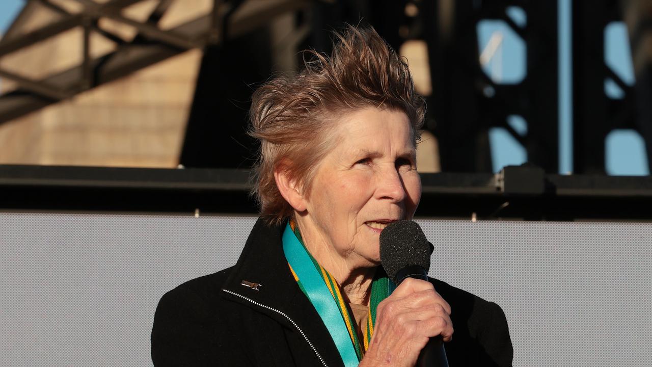 The women’s game has come a long way since Dolan’s first match in 1979. From playing at Seymour Shaw Park in Cronulla, to selling out stadiums around Australia. Picture: Getty Images.