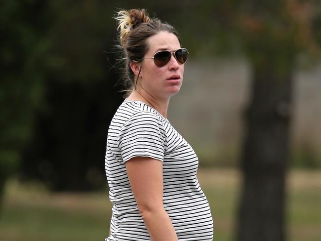 Vikki Campion, the partner of Barnaby Joyce,  pictured in Canberra. Picture: John Grainger