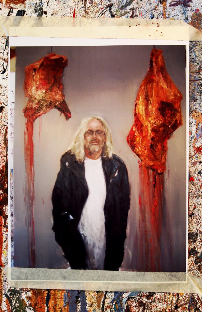 Geoff Dyer’s 2011 Archibald Prize finalist, a portrait of Mona owner David Walsh.