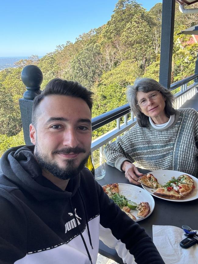 Alex Harper and his mother, Leanne