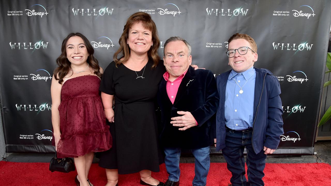 The couple with their two children in 2022. Picture: Alberto E. Rodriguez/Getty