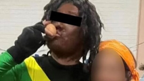 A school P&C has been criticised over a father's use of blackface. Picture: Supplied