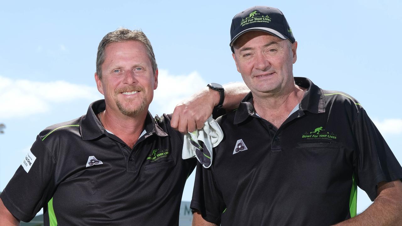 Bowl for Your Lives co-founders Shane Hafner and Cameron Ryan. Picture: Mark Wilson