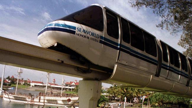 The monorail was popular through the 1990s and 2000s.