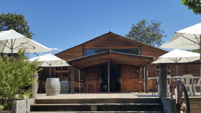 Gracebrook Winery's cellar door is based in the stables which were built in the 1880s