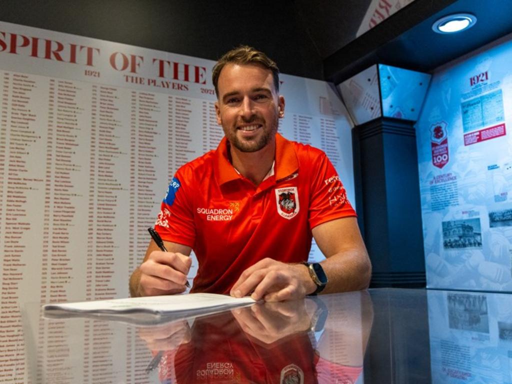 Clint Gutherson is officially a Dragon.