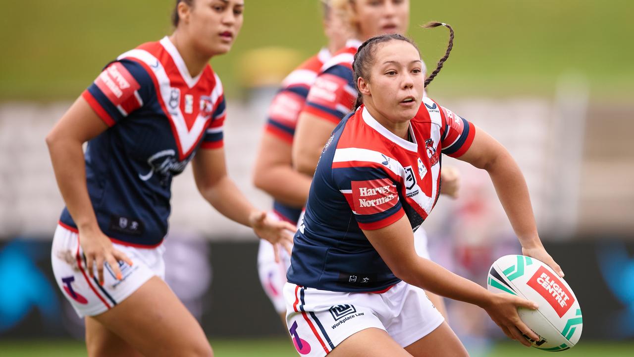 Roosters halfback Raecene McGregor. Picture: Brett Hemmings/Getty Images