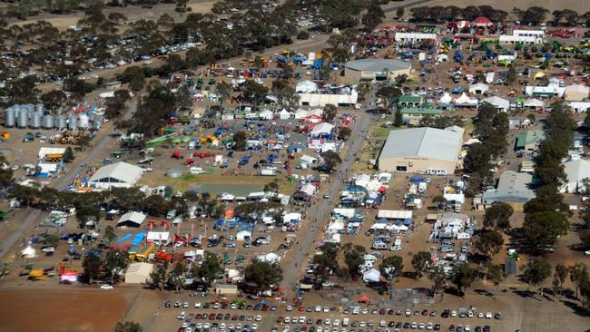 Glory days: Wimmera Machinery Field Days. Picture: supplied