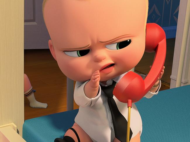 "The Boss Baby" is coming to cinemas these school holidays. FOR APRIL 2 SUNDAY TELEGRAPH SCHOOL HOLIDAY GUIDE