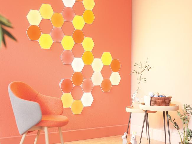 Nanoleaf LED lighting panels, from $189, from JB Hi-Fi, Officeworks and Amazon