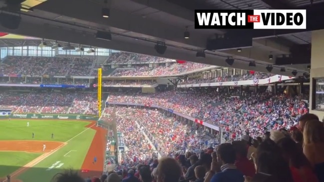 Texas Rangers game draws crowd of almost 40,000 despite coronavirus pandemic