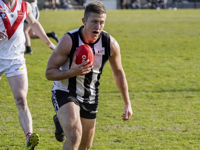 Narre Warren key forward Jake Richardson has had a stellar season. Picture: Valeriu Campan