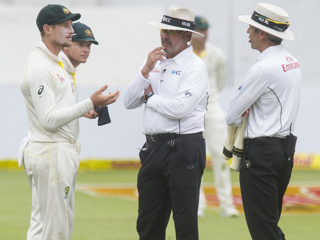 The moment Australian cricket collapsed.