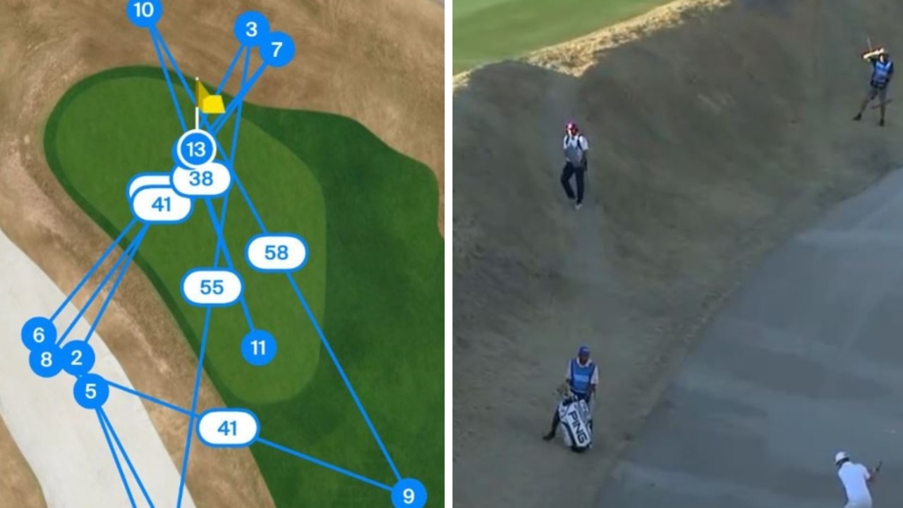 'What is happening?': PGA Tour rookie hits THIRTEEN on nightmare hole... his reaction is as good as it gets