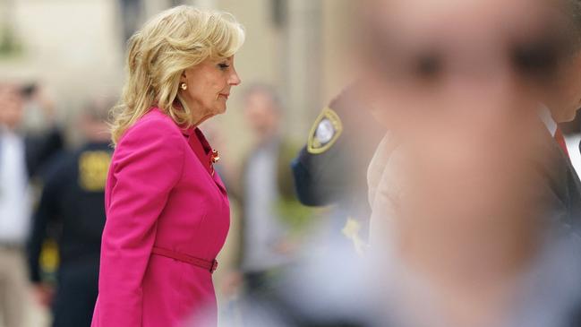 First lady Jill Biden appeared at the trial in Wilmington this past week. Picture: Reuters/WSJ