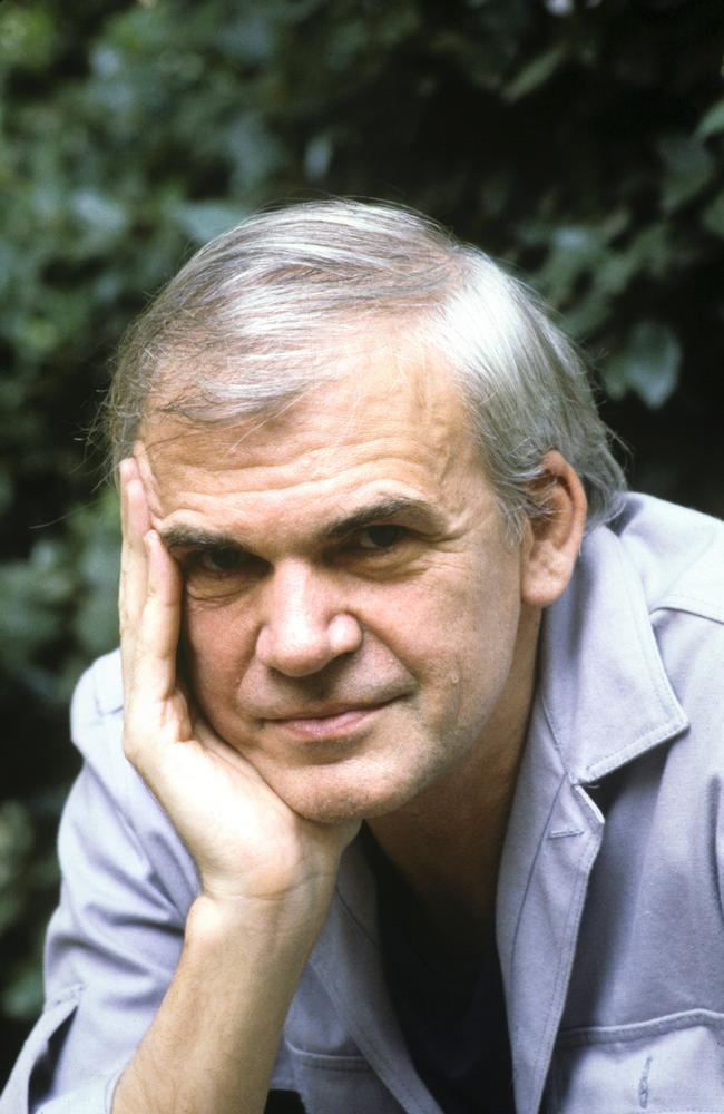 Czech author Milan Kundera. Picture: Getty
