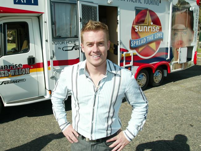 Denyer was morning show <i>Sunrise</i>’s weather presenter from 2004 to 2006. Picture: Supplied