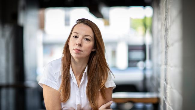 Canadian journalist Meghan Murphy calls for open debate about self-identified transgender status and its effect on the rights and protections of women and girls. Picture: Greg Bowker