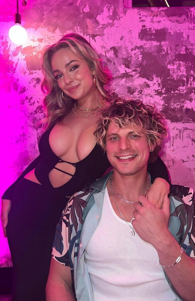 Abbie is currently in an open relationship with boyfriend Konrad Bien-Stephens. Picture: Instagram/It'sALot