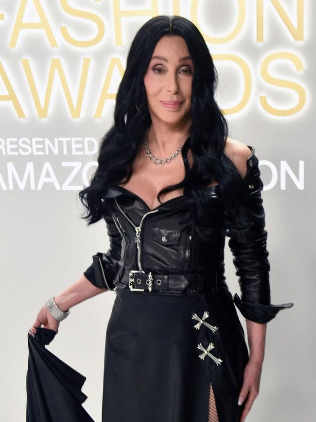 Cher at a red carpet event this month. Picture: AFP