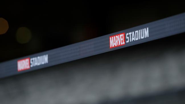 Tensions have flared between the AFL and Channel 7 over the name of Marvel Stadium. (Photo by Adam Trafford/AFL Media/Getty Images)