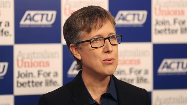 ACTU Secretary Sally McManus. Picture: David Crosling