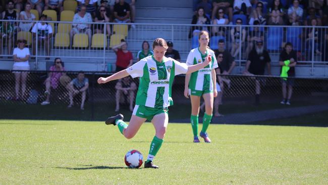 The Rams took control of the game by scoring first. Photo: Central Coast Football