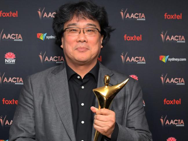 Bong Joon-ho attends the 9th AACTA International Awards at Mondrian Los Angeles on January 03, 2020 in West Hollywood, California.