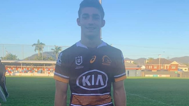 Tom Morcom is one of Bundy’s brightest prospects in rugby league. Picture: Waves Tigers Junior Rugby League