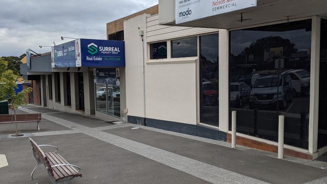 Two bank branches and a real estate office have closed on Mountain Highway in Bayswater. Picture: Kiel Egging.