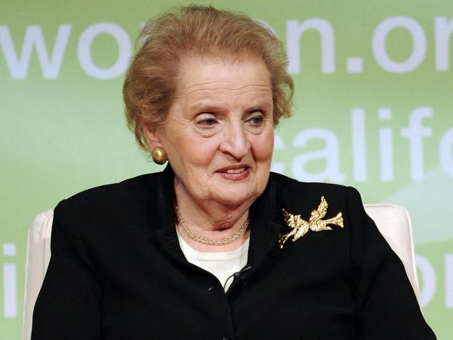 Albright, first woman Secretary of State, dies