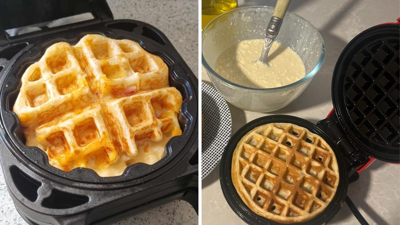 The 12 best waffle makers for a better breakfast in 2025. Picture: Rosalyn Fannin/news.com.au checkout, Cindy Du/news.com.au checkout