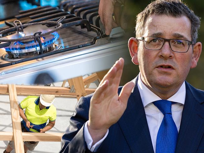 Daniel Andrews has banned all new residential gas connections in Victoria from the beginning of next year.