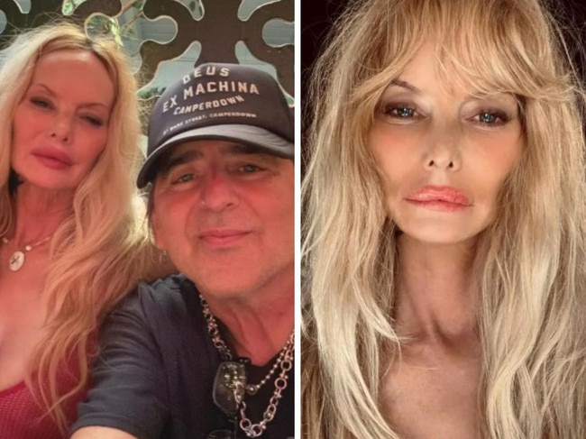 Taime Downe and his late fiancée, Kimberly Burch. Picture: Instagram