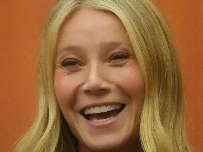 US actress Gwyneth Paltrow testifies during her trial, March 24, 2023, in Park City, Utah. - Terry Sanderson claims that the actor-turned-lifestyle influencer was cruising down the slopes so recklessly that they violently collided, leaving him on the ground as she and her entourage continued their descent down Deer Valley Resort, a skiers-only mountain known for its groomed runs, aprÃ¨s-ski champagne yurts and posh clientele. (Photo by Rick Bowmer / POOL / AFP)