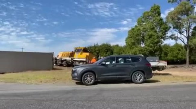 Truck vs cane train Bundaberg crash