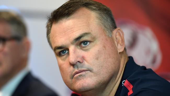 Former Queensland Reds head coach Nick Stiles is on his way back to Australia. Picture: AAP