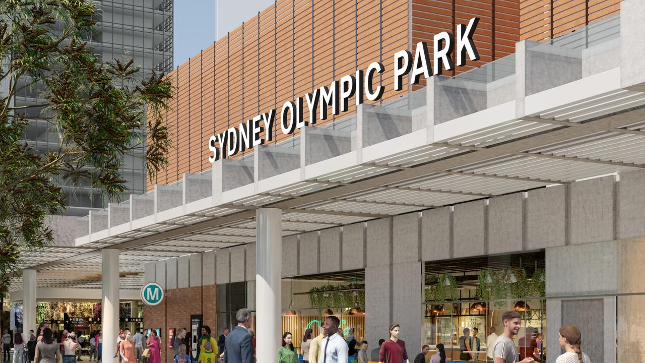 Almost 500 new homes to be built over Sydney Olympic Metro