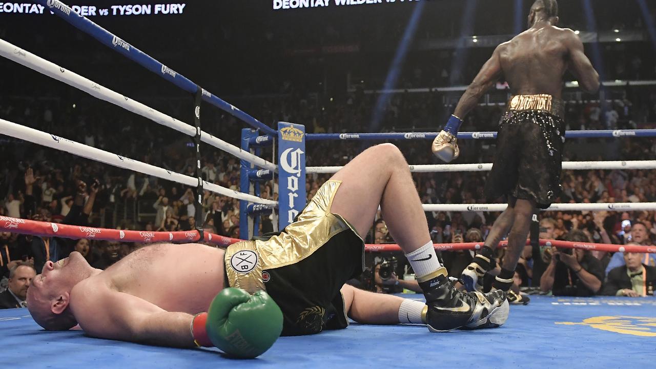 Many thought Tyson Fury wouldn’t get up.