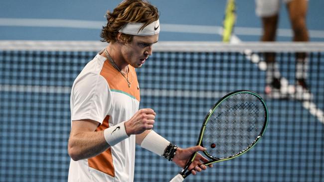 Andrey Rublev says tennis needs Novak Djokovic.