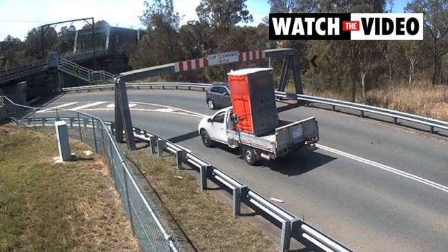 Shocking bridge strikes caught on camera