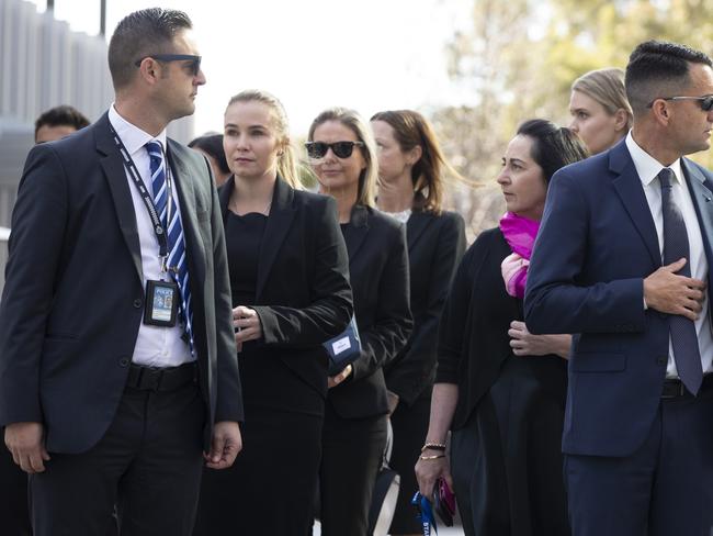 Prosecutor Carmel Barbagallo arrives at the West Australian Supreme Court. Picture: Getty