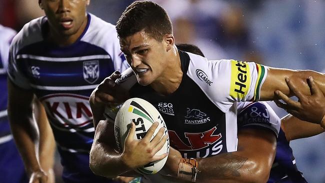 Nathan Cleary will have the task of turning the Panthers around with James Maloney.